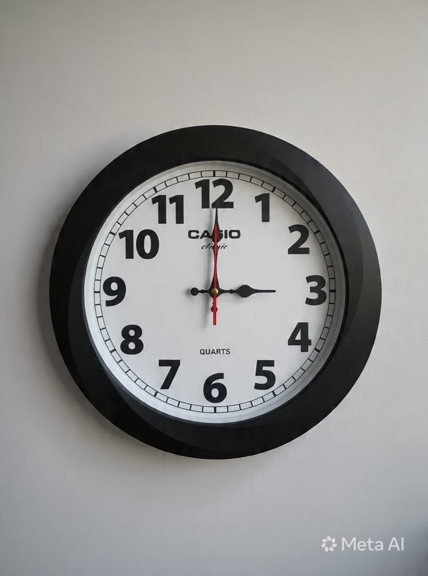 Elegant High Quality Wall Clock 14" by 14""