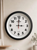 Home Decoration Simple Round New Design plastic wall Clock 14 inch by 14" (FREE DELIVERY)