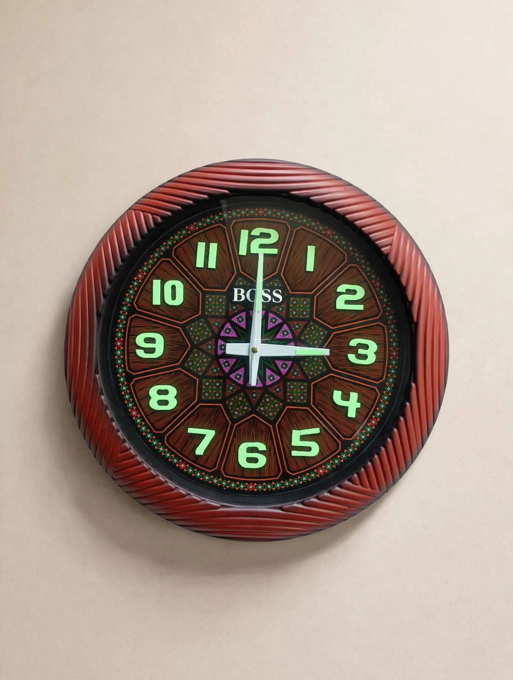 Wall Clock Night Vision (Glow IN The Night)
