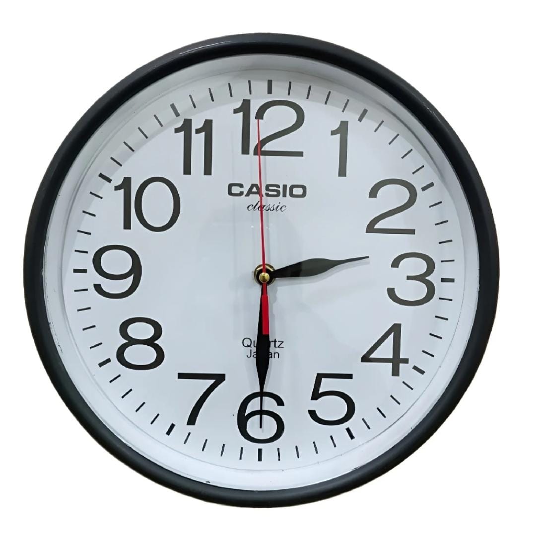 Home Decoration Simple Round New Design plastic wall Clock
