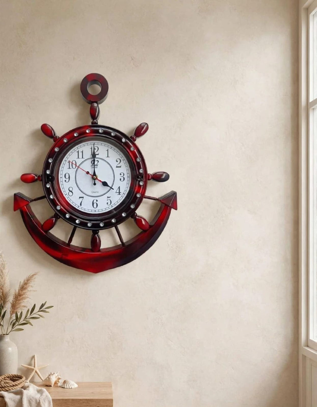 Ship Anchor Wall Clock (FREE DELIVERY)
