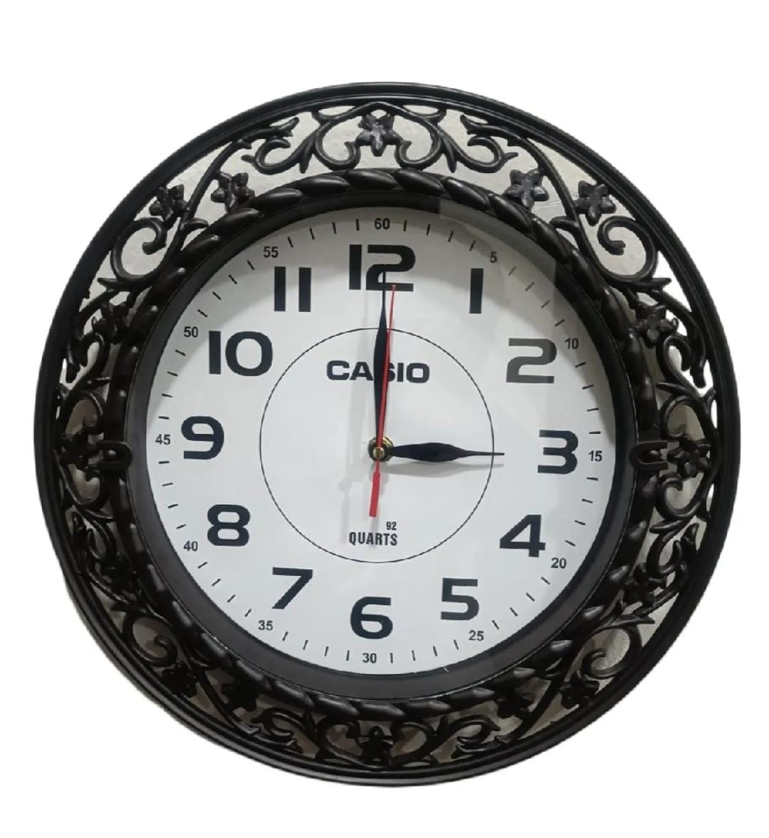 Home Decoration Simple Round New Design plastic wall Clock