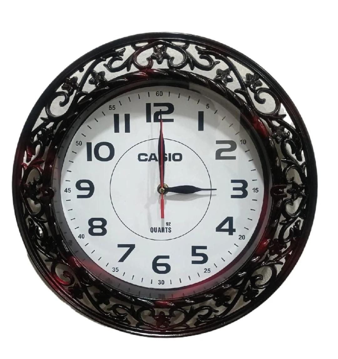 Home Decoration Simple Round New Design plastic wall Clock