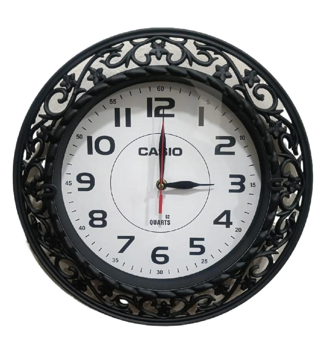 Home Decoration Simple Round New Design plastic wall Clock