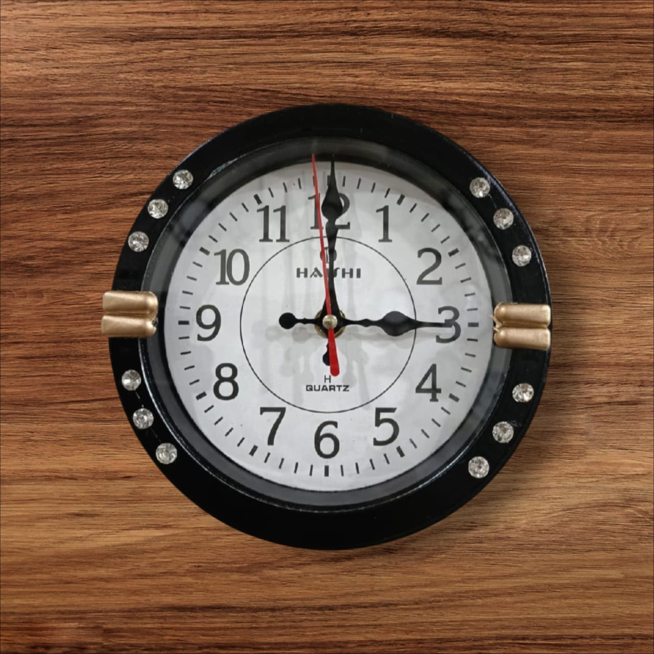 Elegant Wall Clock 7" (S1) Round Decorative Analog Clock for Home Decor