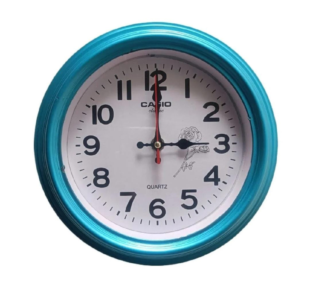 Elegant Wall Clock 8 inches (R2) with Classic Round Design - Home Decor Clock
