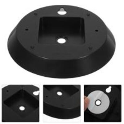 Plastic Clock Back Covers for DIY Projects Replacement Kit for Wall Clocks Rear Covers
